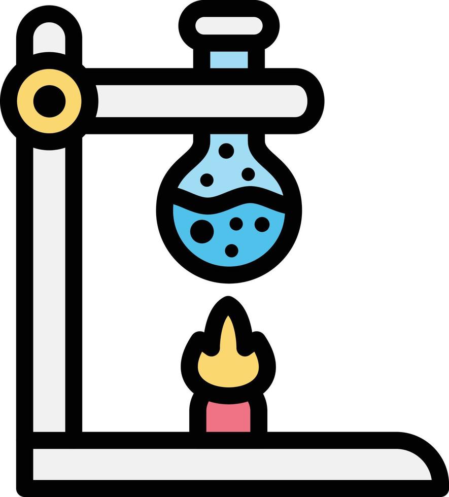 Bunsen burner Vector Icon Design Illustration