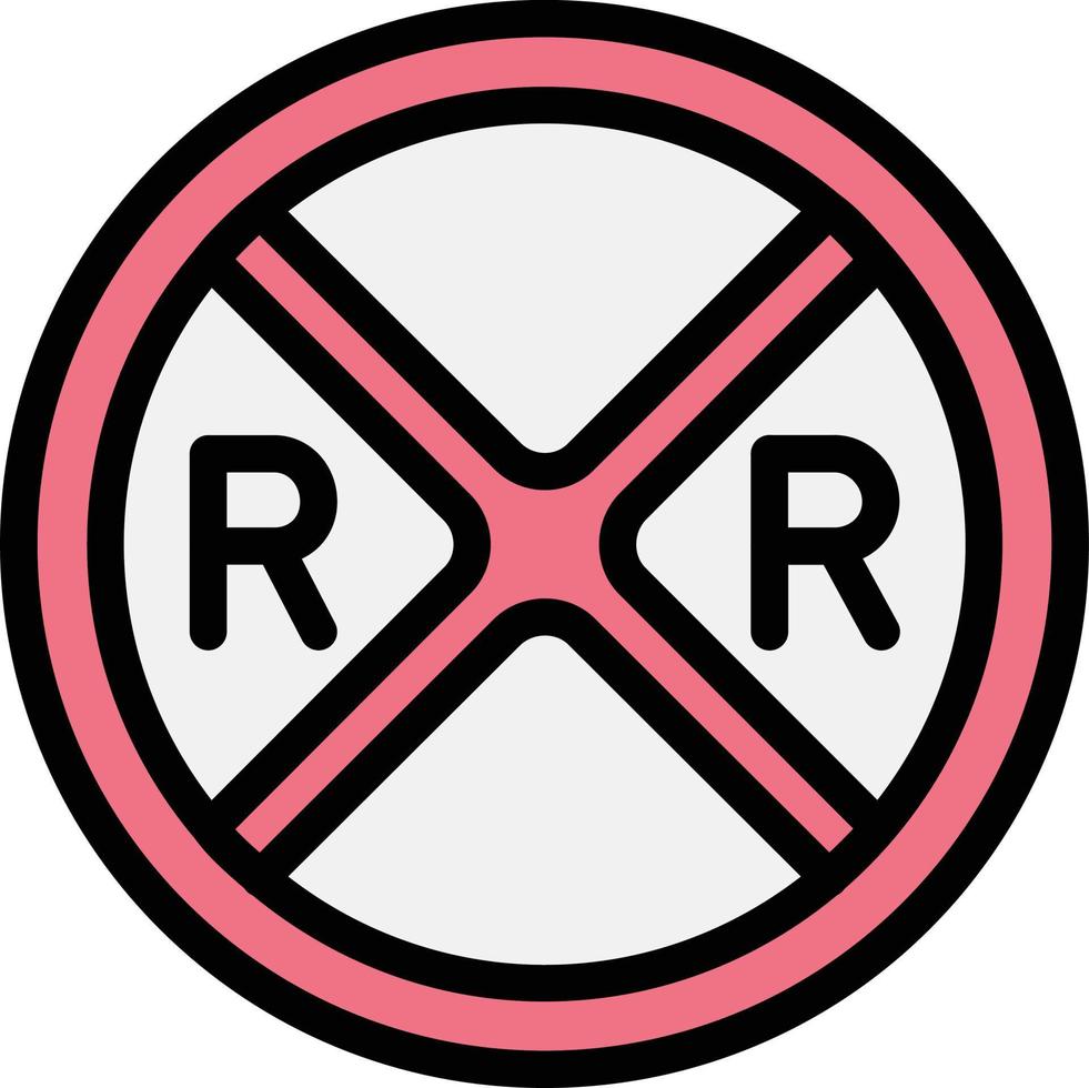 rail road Vector Icon Design Illustration