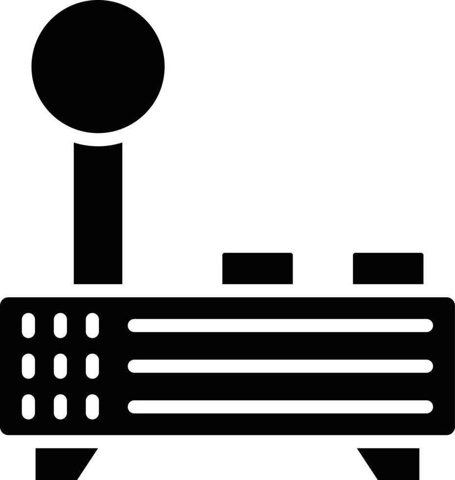 ilustración de diseño de icono de vector de joystick