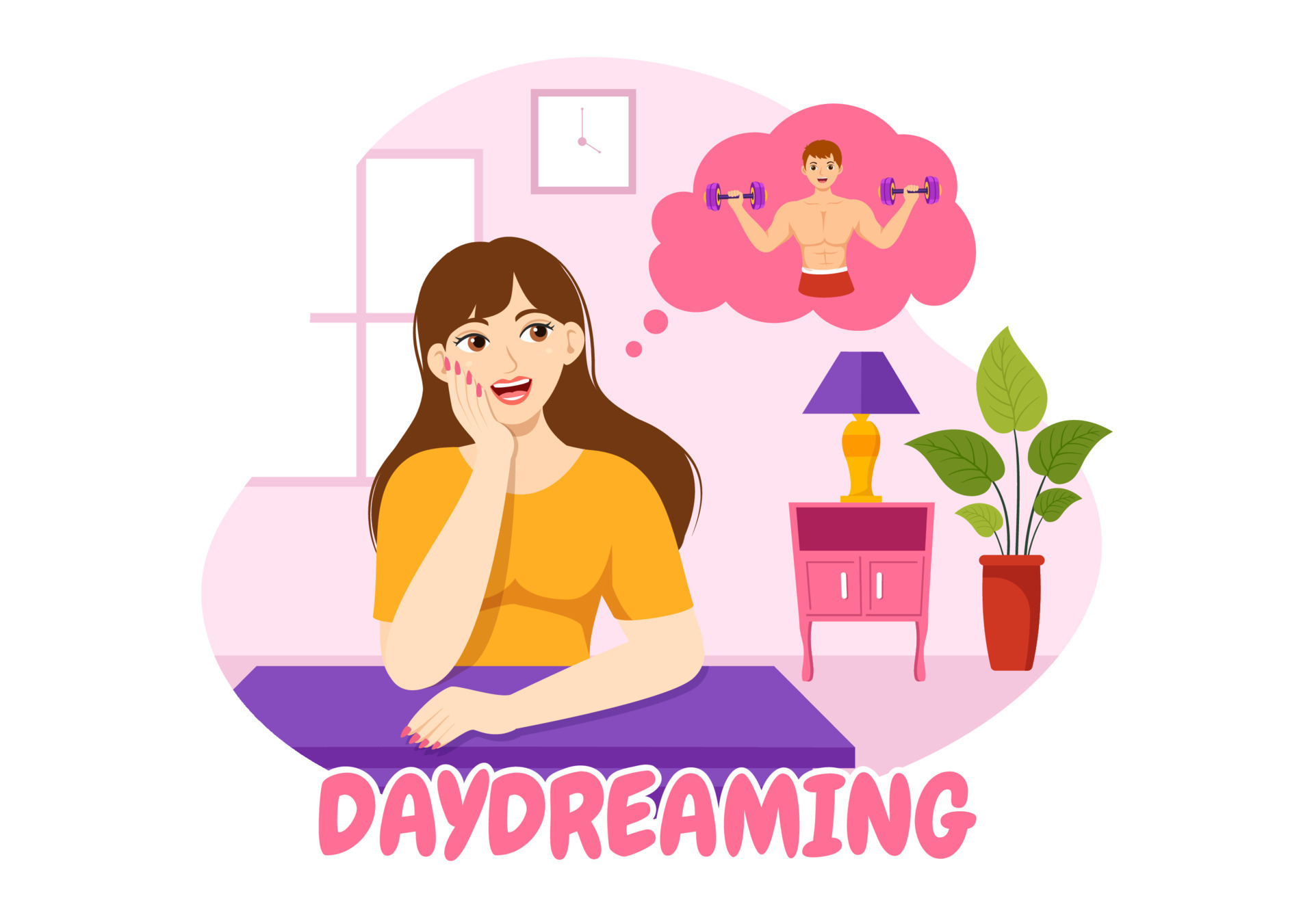 People Daydreaming Illustration With Imagining And Fantasizing In houston-teacher-shares-worries-about-going-back-to-school-during