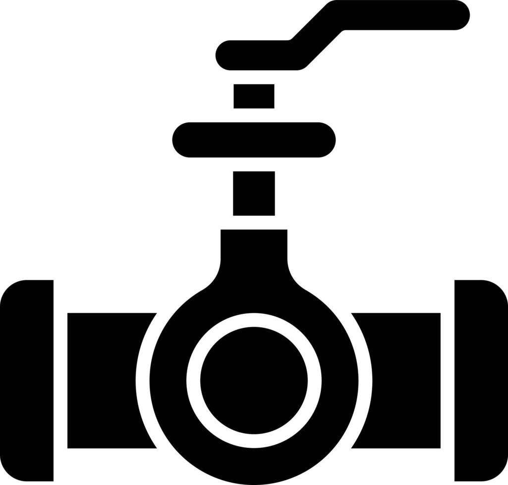 ilustración de diseño de icono de vector de válvula