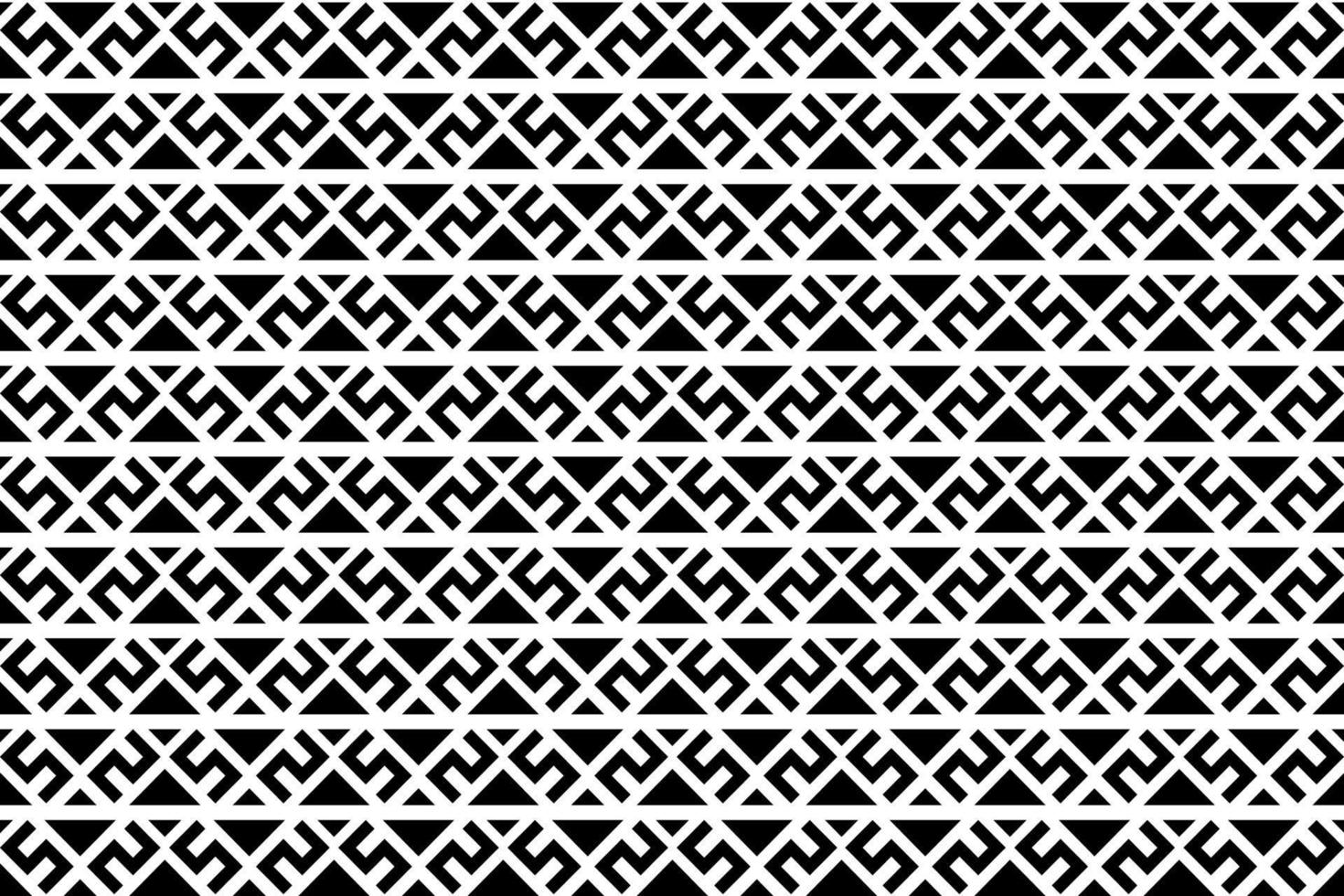 Abstract black and white vector geometric seamless pattern. Repeating tileable, mosaic pattern. making them ideal for use in a variety of graphic design projects, as websites, textiles and other.