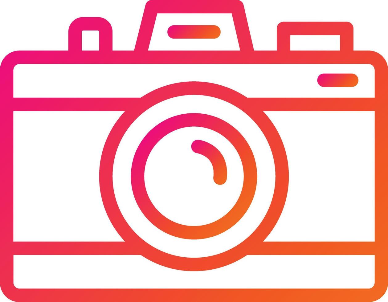 Camera Vector Icon Design Illustration