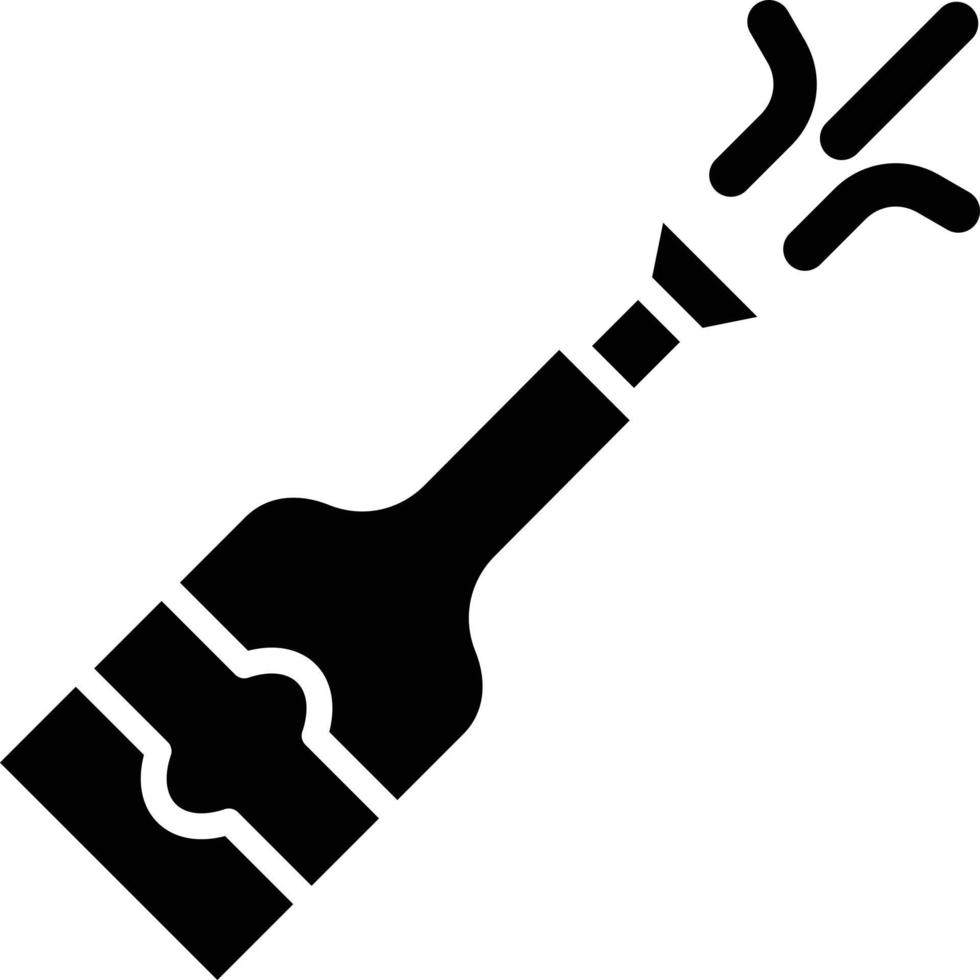 Champagne Vector Icon Design Illustration