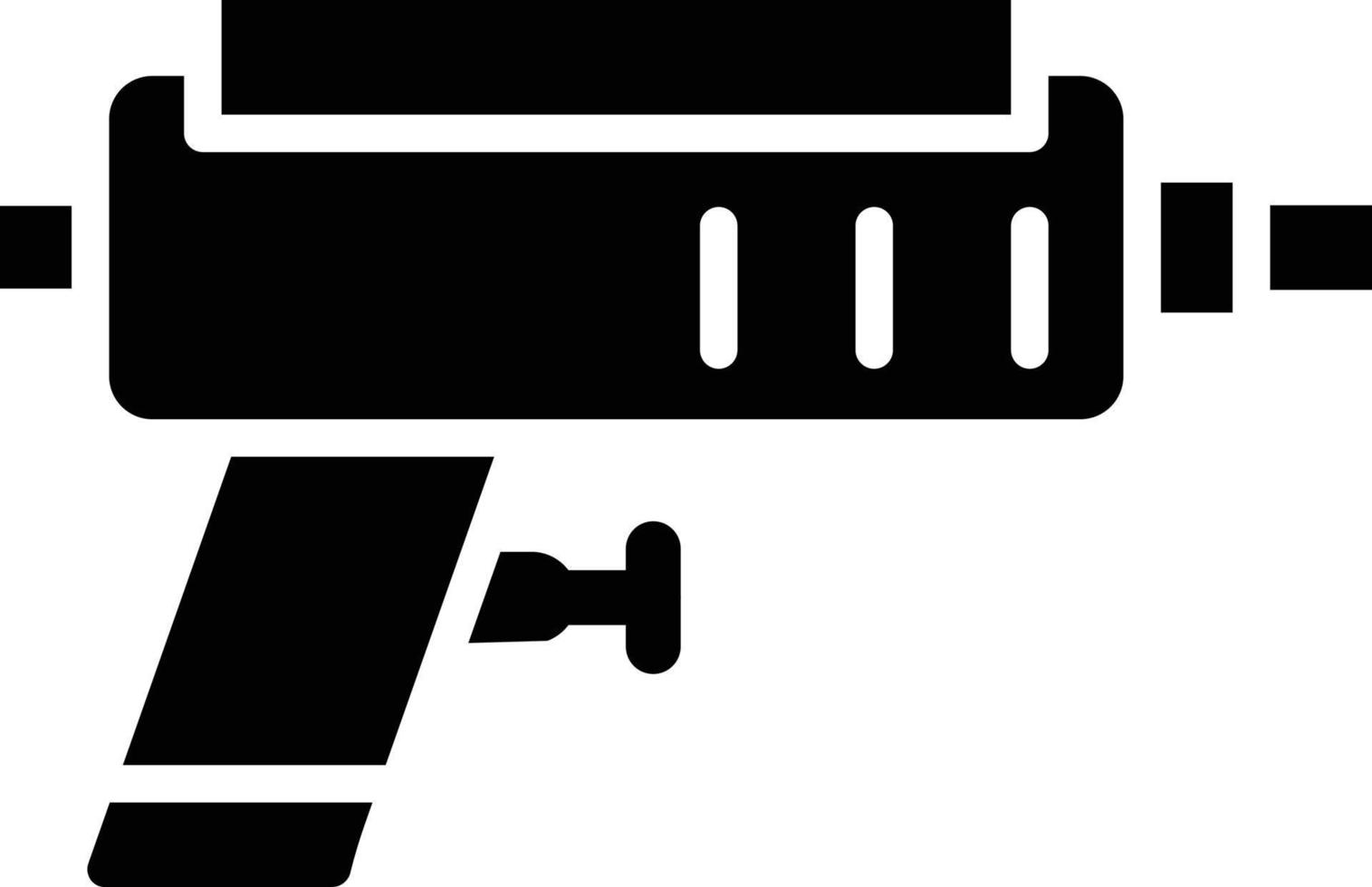 ilustración de diseño de icono de vector de pistola de juguete