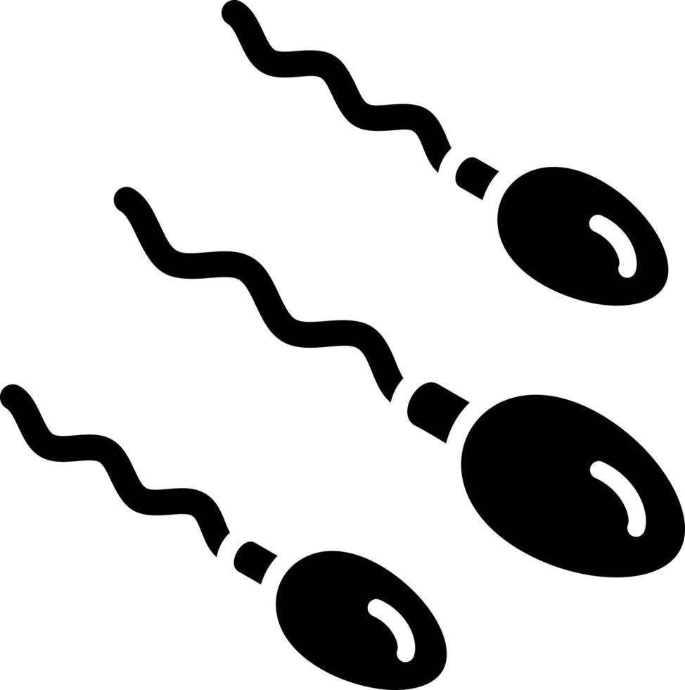 Sperm Vector Icon Design Illustration