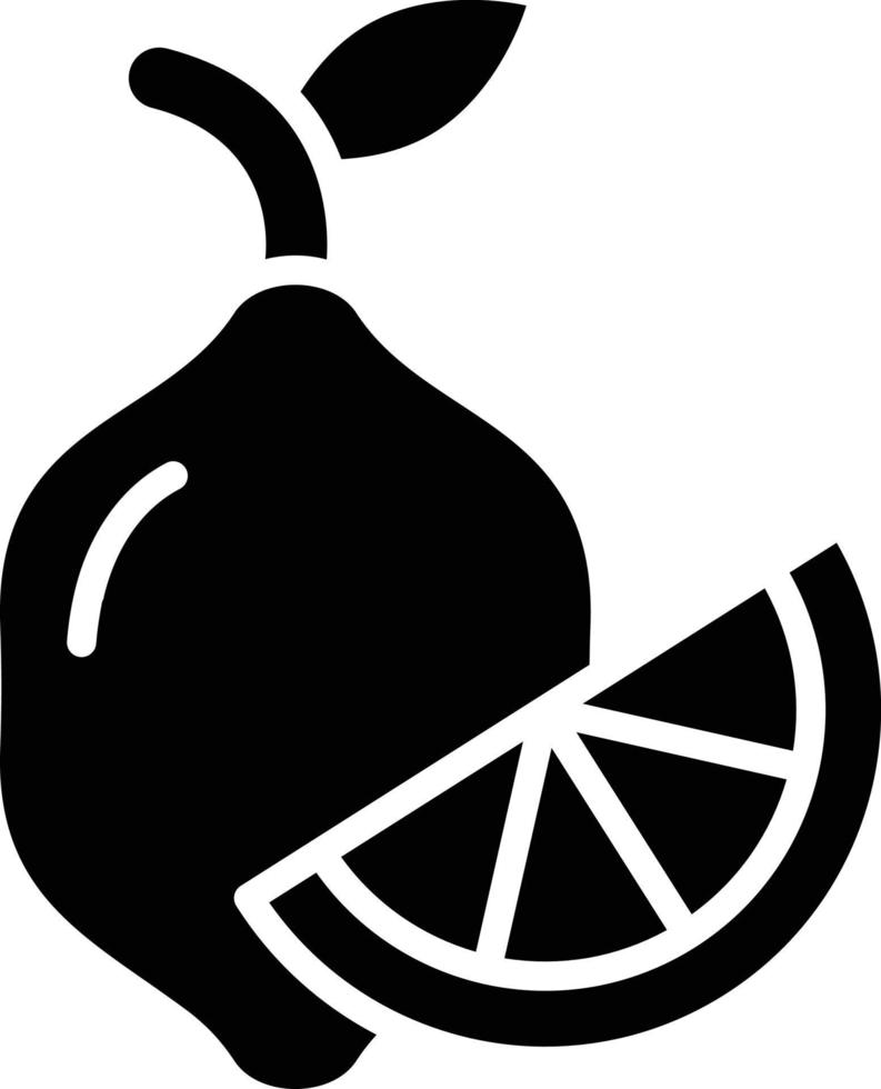 Lemon Vector Icon Design Illustration