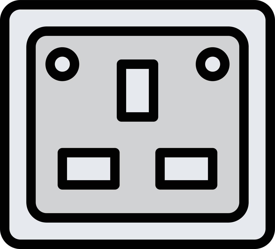 Socket Vector Icon Design Illustration
