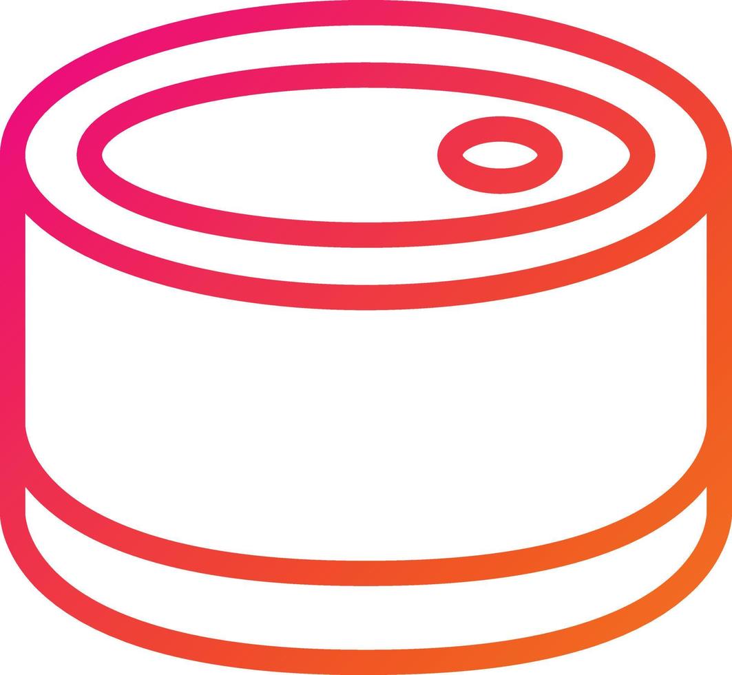 Canned food Vector Icon Design Illustration