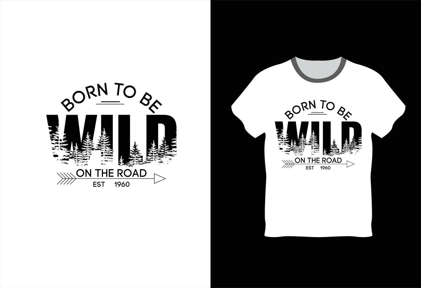 text art design for T shirt vector