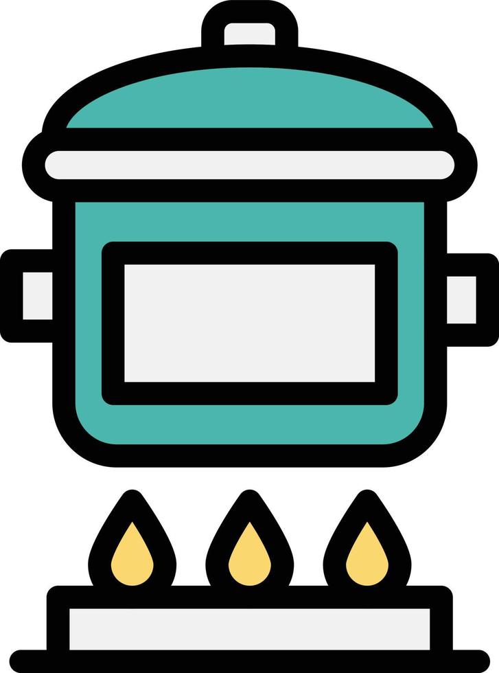 ilustración de diseño de icono de vector de cocina