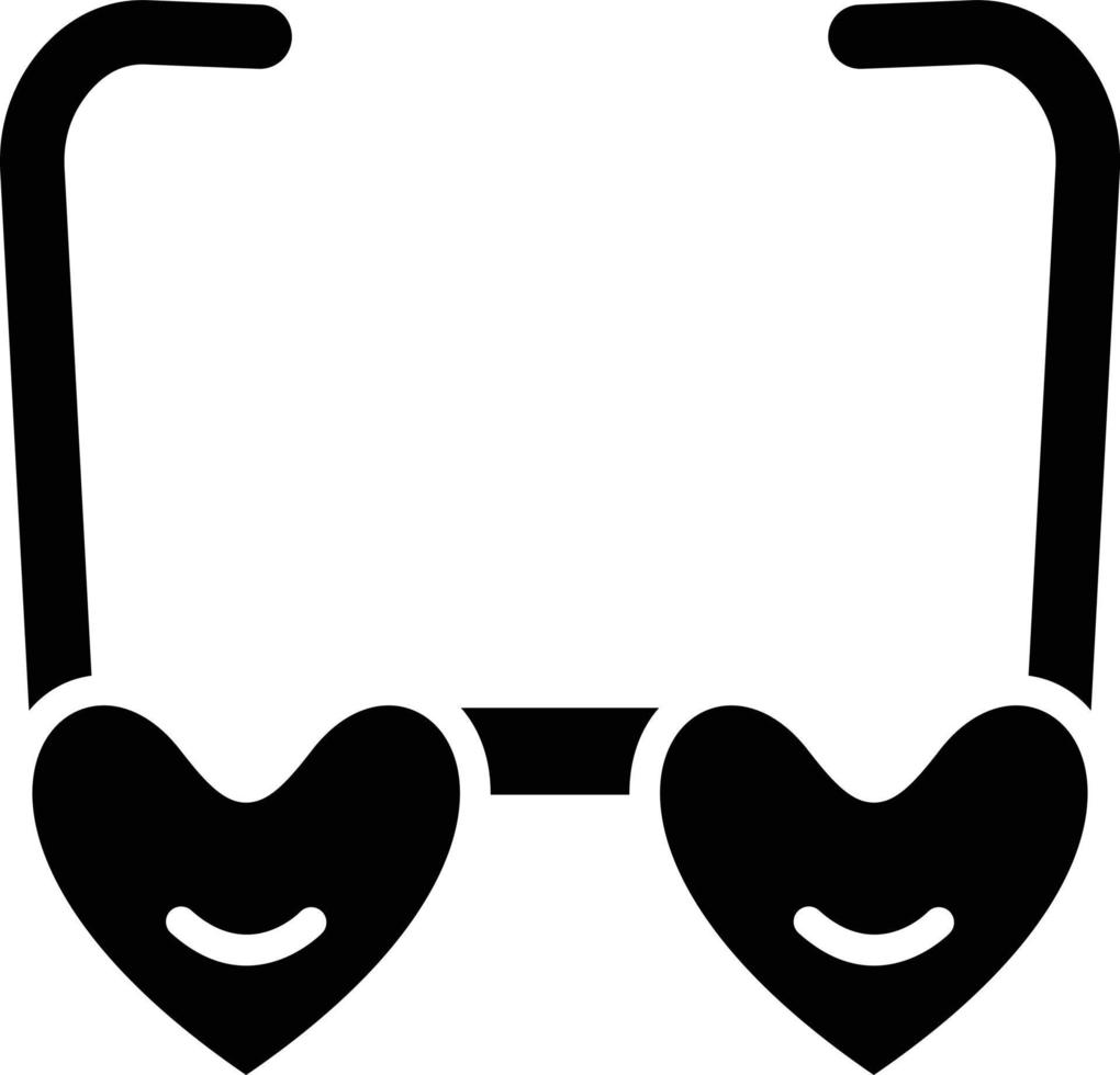 Glasses Vector Icon Design Illustration
