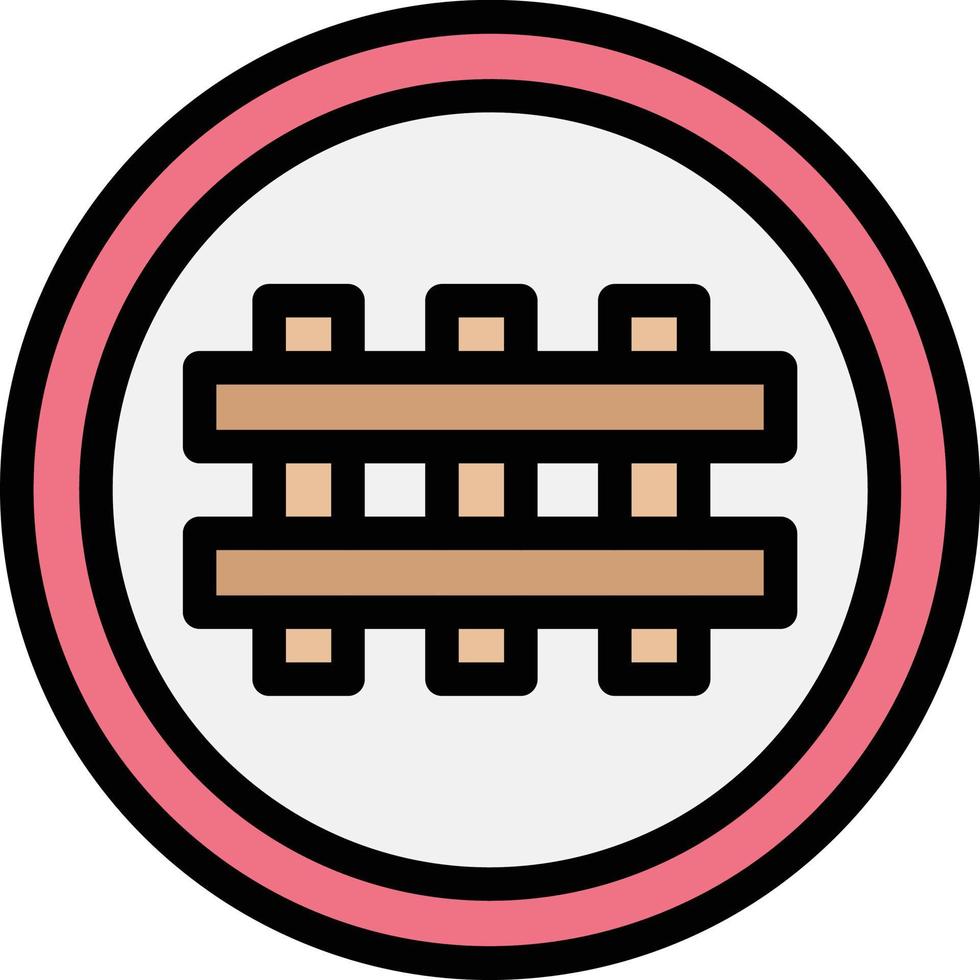 Crossing Vector Icon Design Illustration