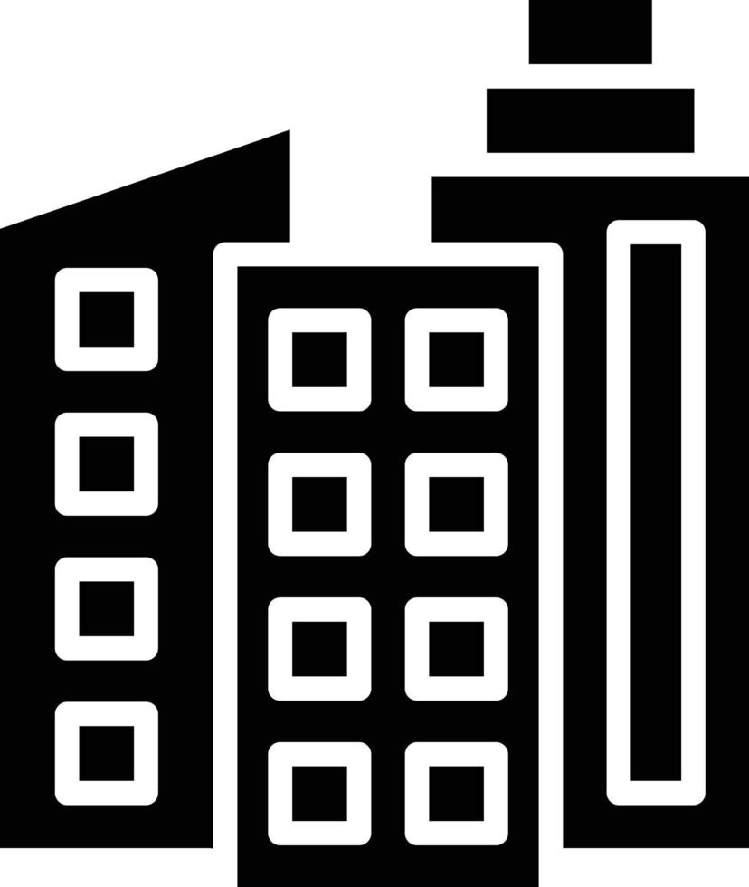 Office building Vector Icon Design Illustration