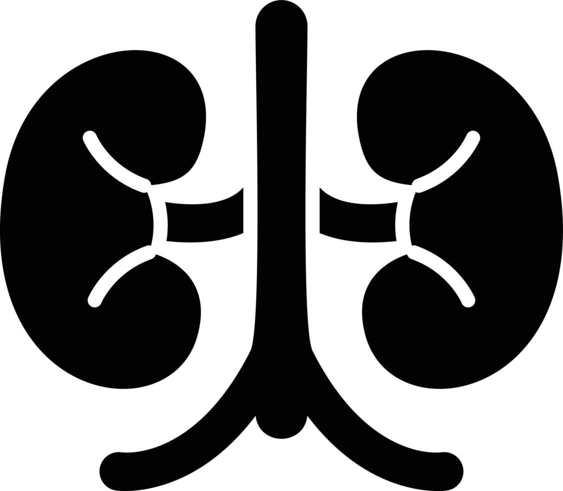 Kidney Vector Icon Design Illustration