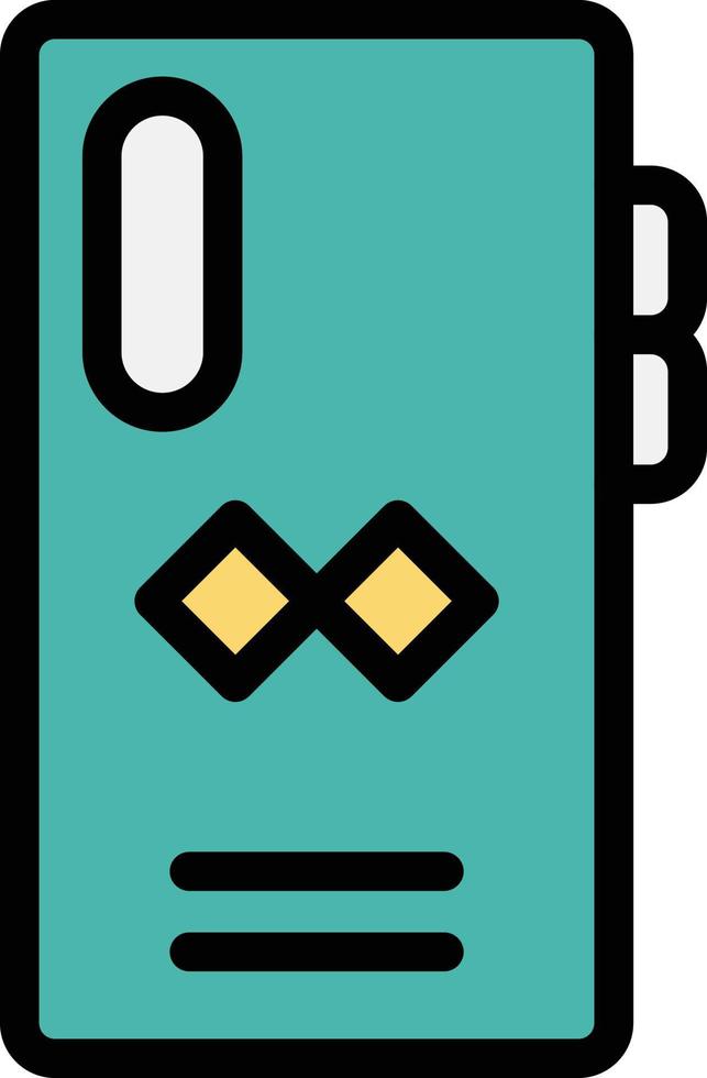 ilustración de diseño de icono de vector de caja móvil