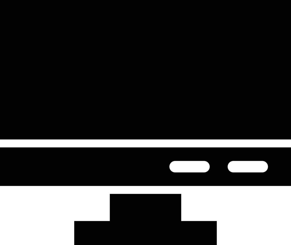 Monitor Vector Icon Design Illustration