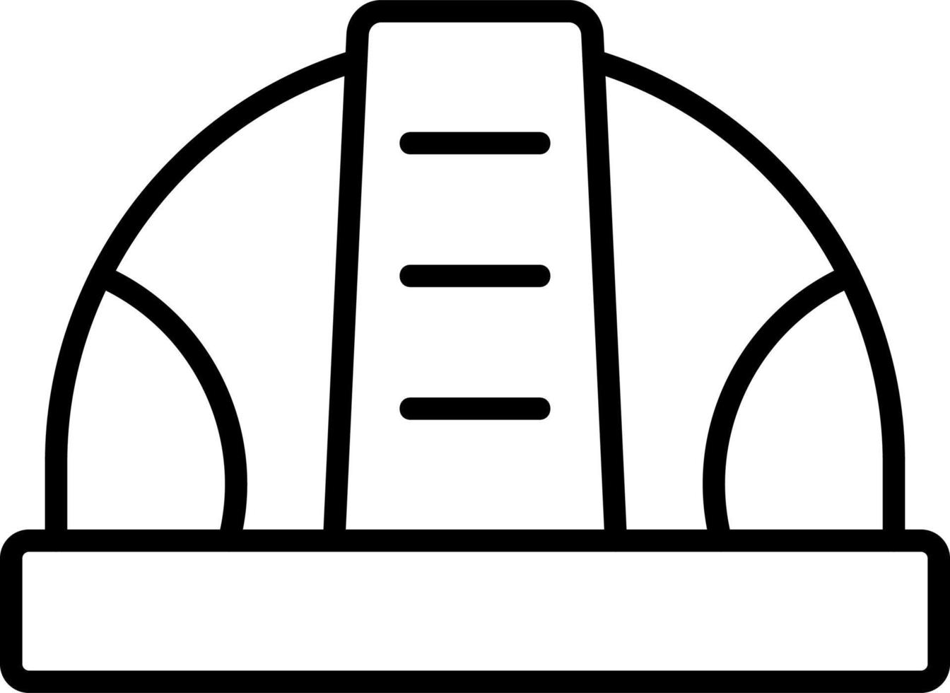 Construction Helmet vector icon