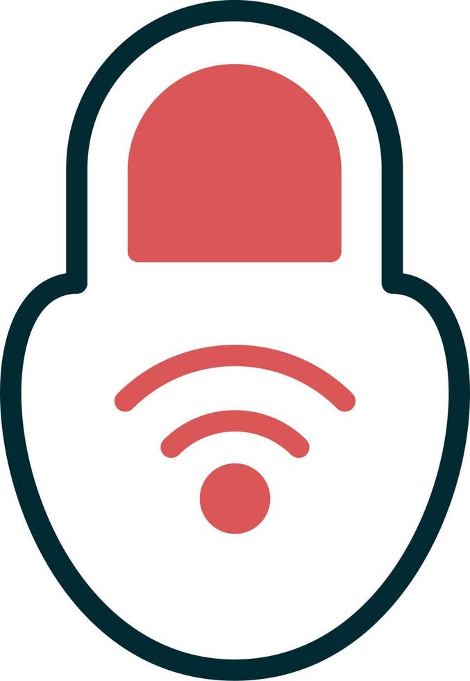 Smart Lock vector icon