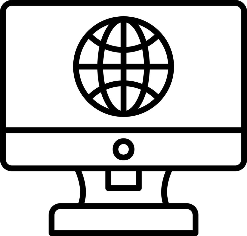 Internet vector icon