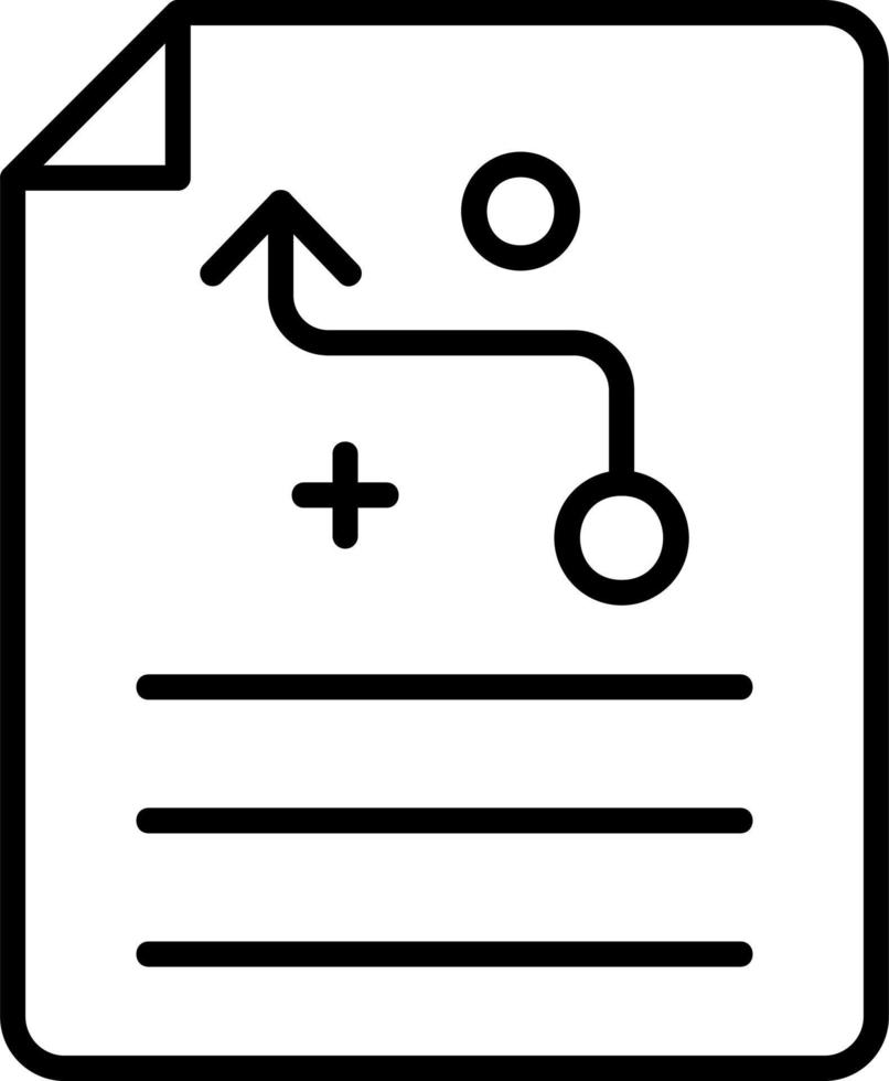 Strategy vector icon