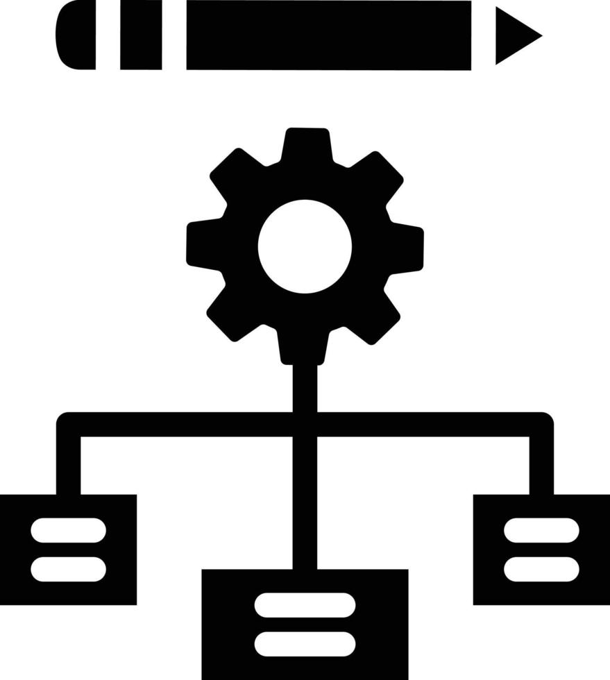 Framework Vector Icon Design Illustration