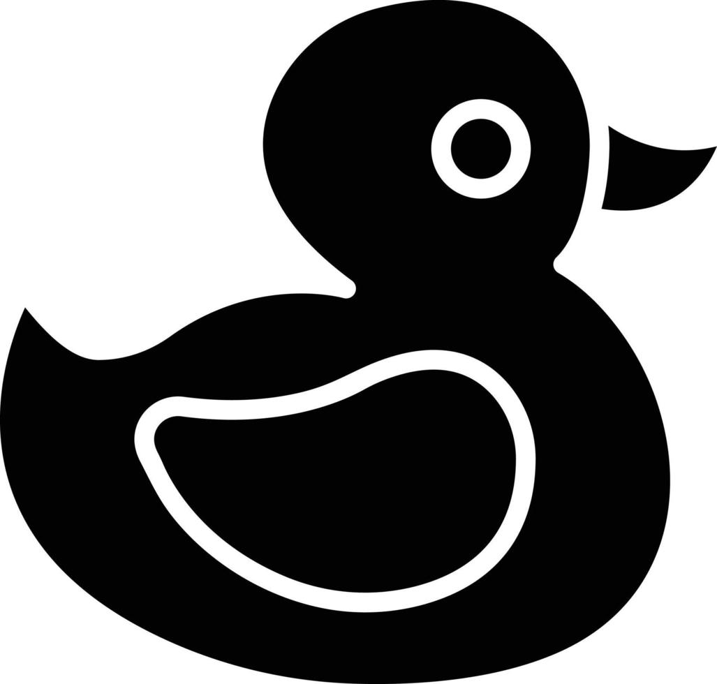 Rubber duck Vector Icon Design Illustration