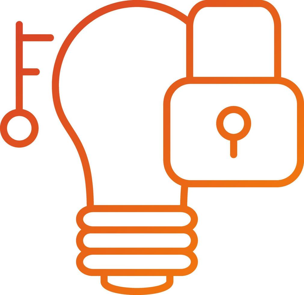 Intellectual Property Icon Style vector
