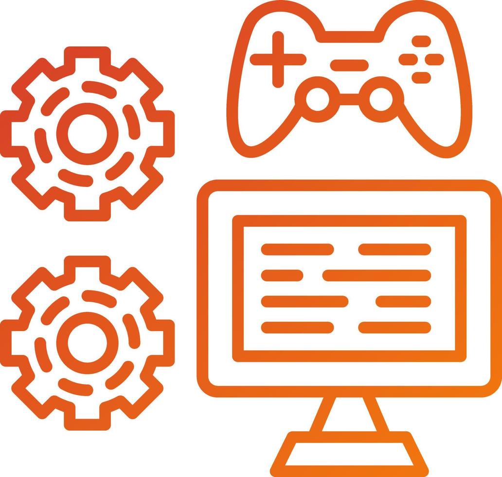 Game Mod Manager Icon Style vector