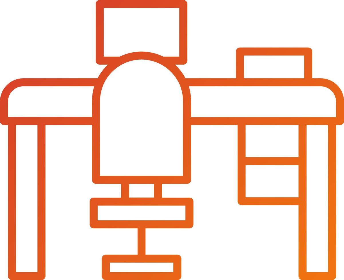 Workplace Icon Style vector