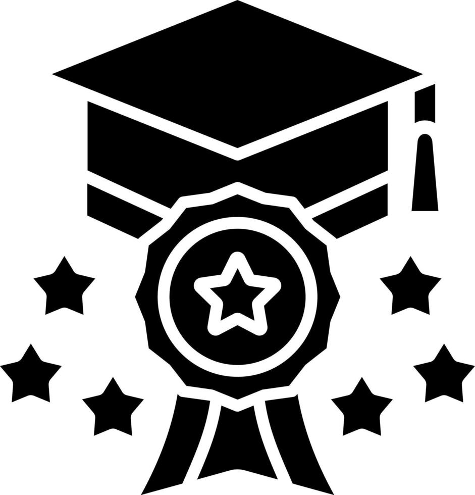 Scholarship Icon Style vector