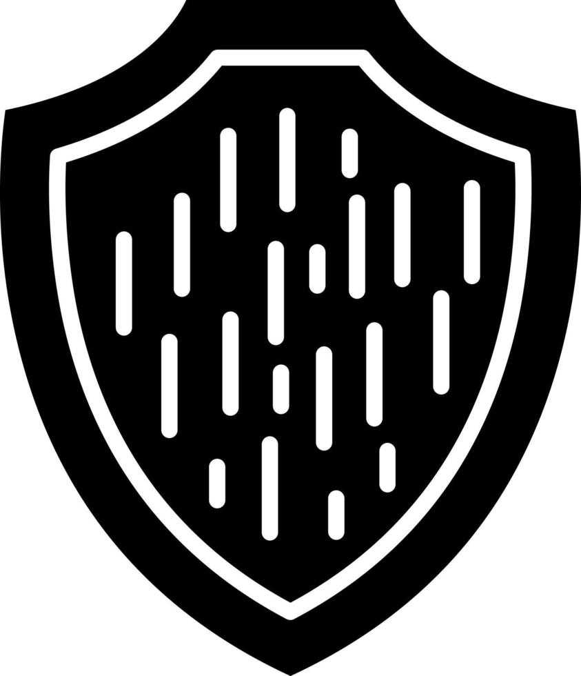 Wood Shield Icon Style vector
