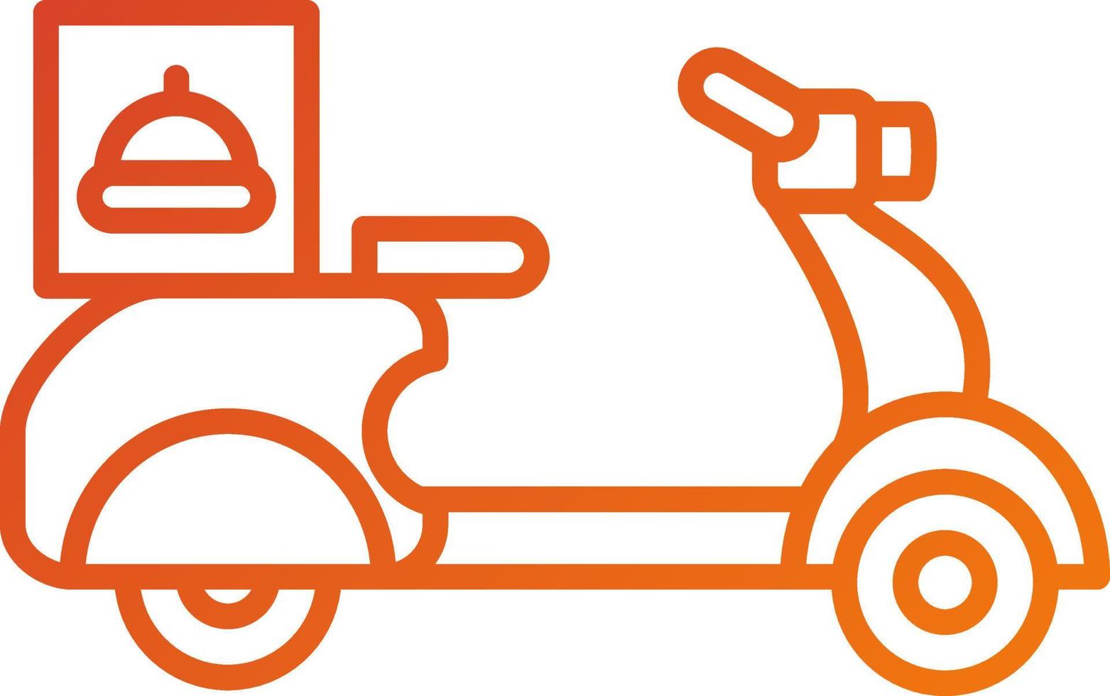 Food Delivery Icon Style vector