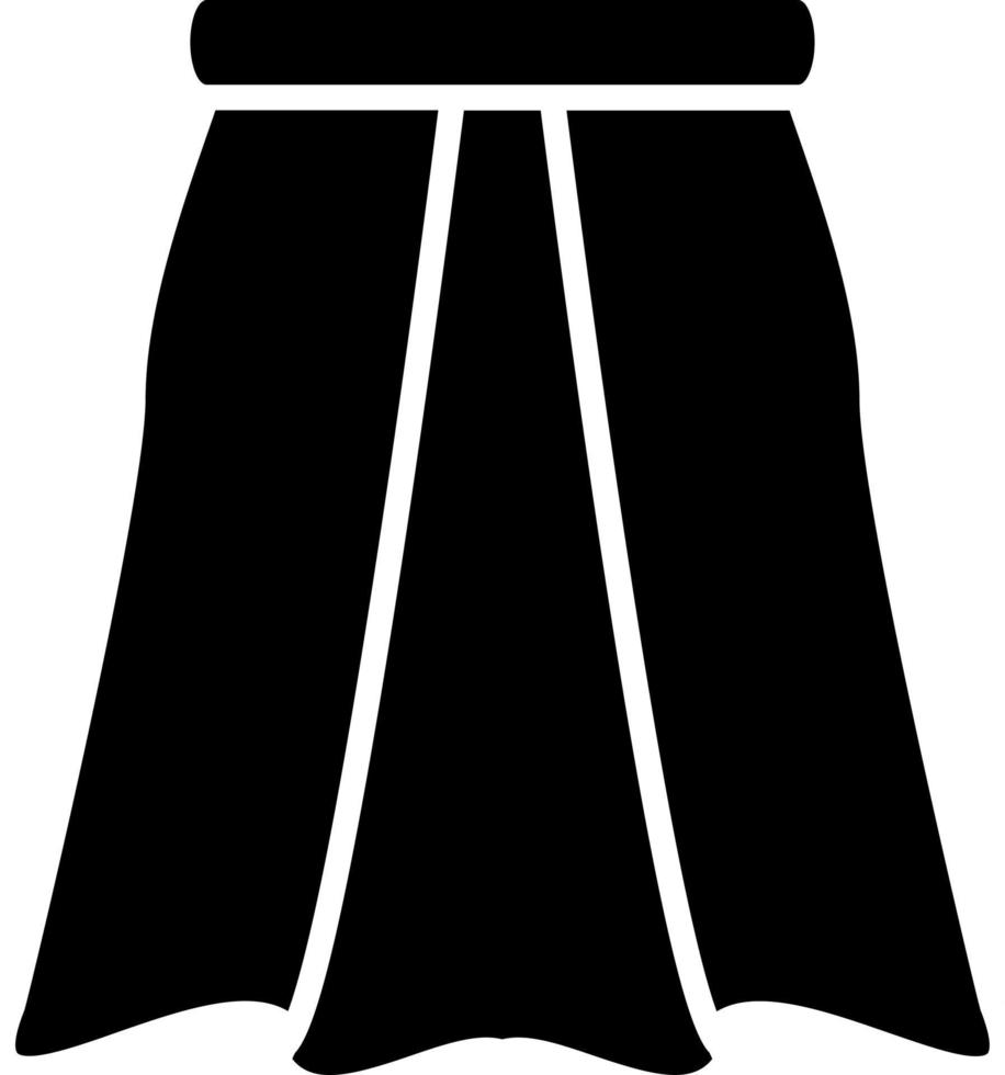 Skirt Icon Style vector