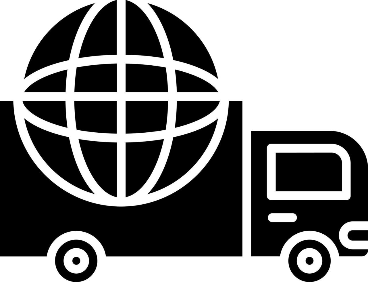 International Shipping Icon Style vector