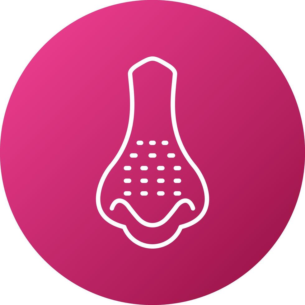 Blackhead Icon Style vector