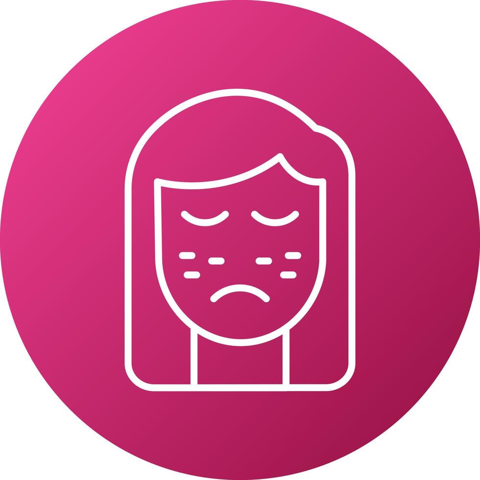 Acne Icon Style vector