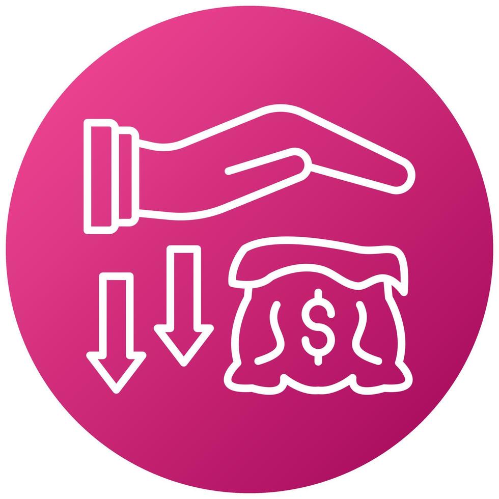 Deposit Icon Style vector