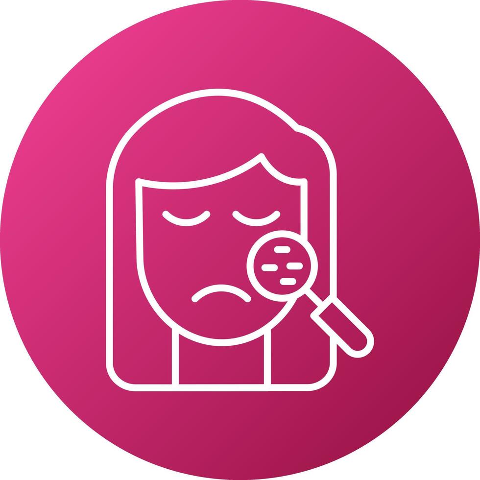 Dermatology Icon Style vector