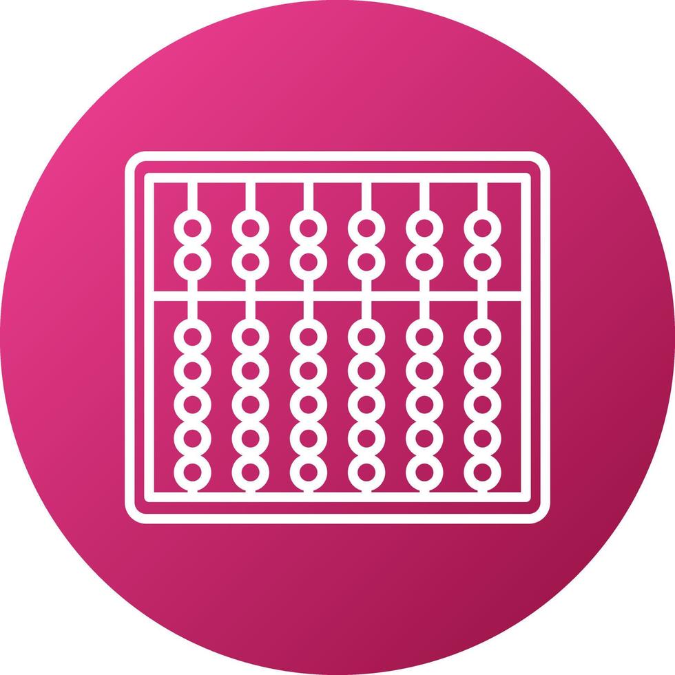 Abacus Icon Style vector