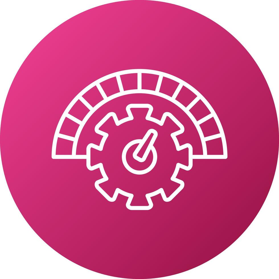 Constant Development Pace Icon Style vector