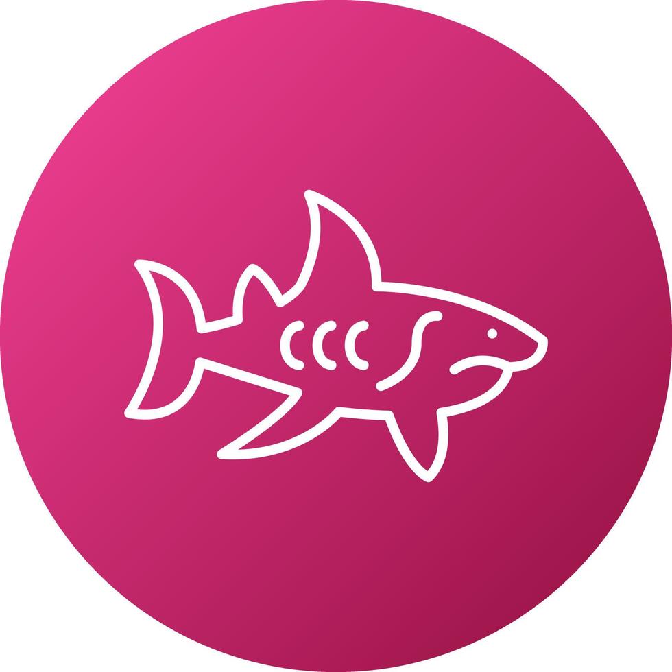 Shark Icon Style vector