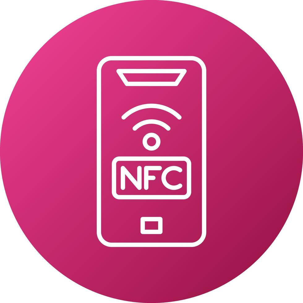 NFC Icon Style vector