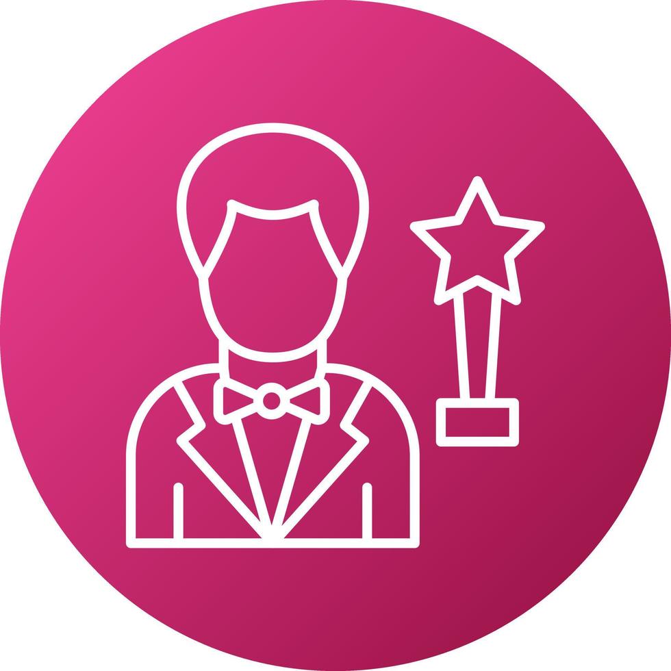 Actor Icon Style vector