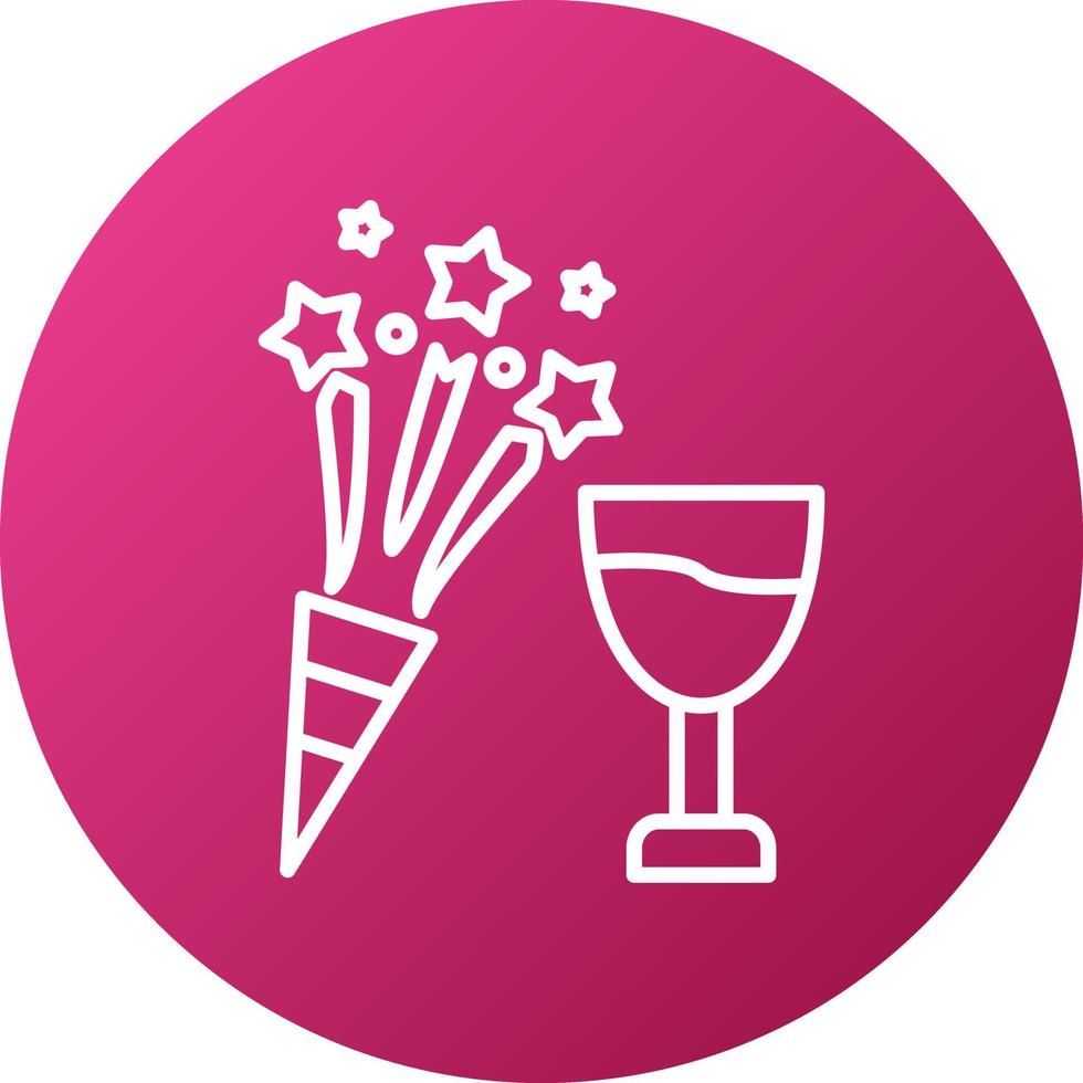 Party Conversation Icon Style vector