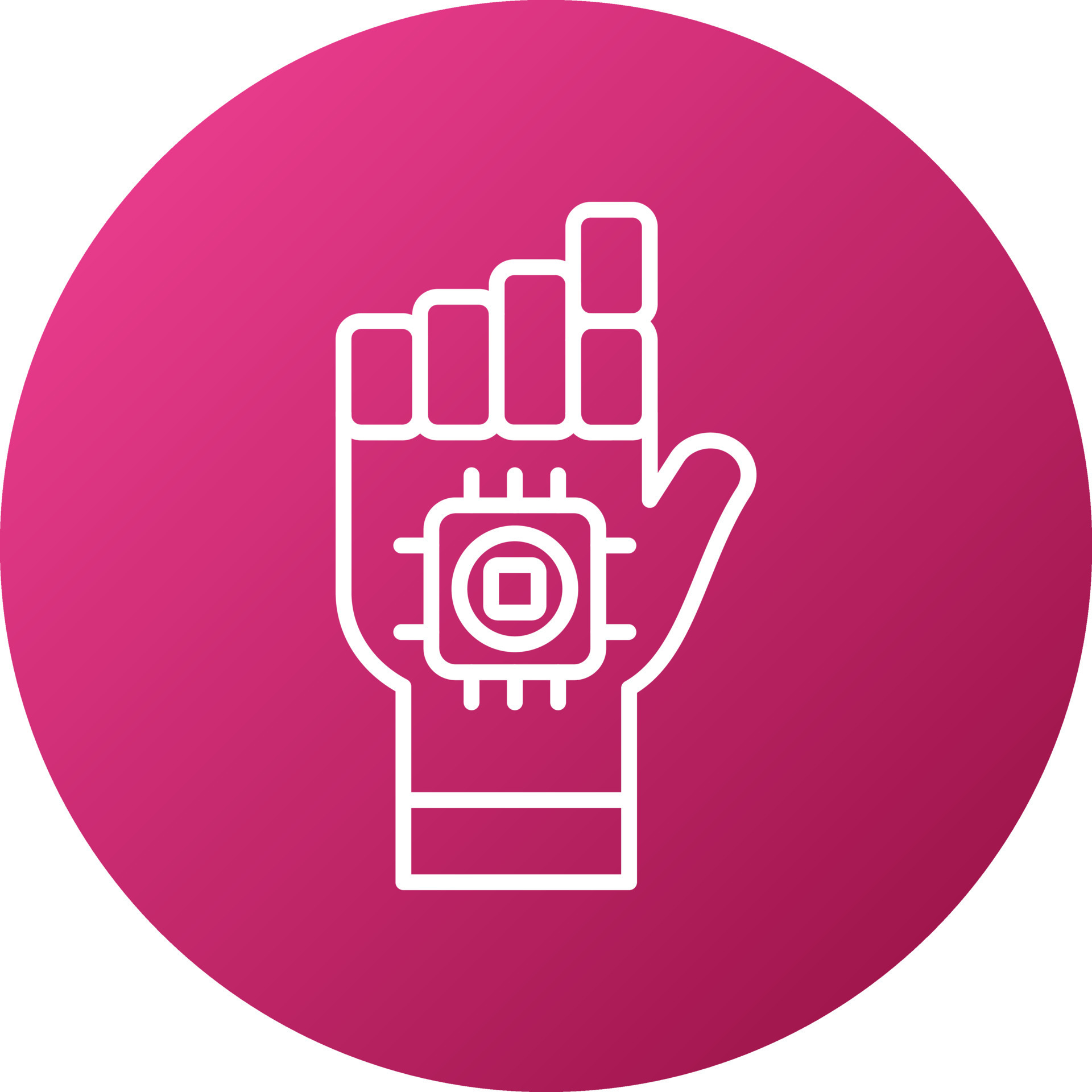 Microchip Implant Icon Style 21725003 Vector Art at Vecteezy