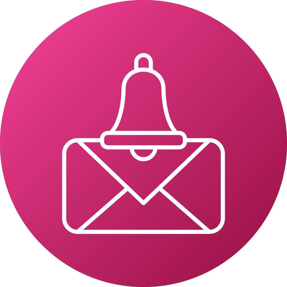 Sms Notification Icon Style vector