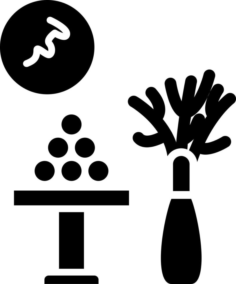 Moon Viewing Ceremony Icon Style vector