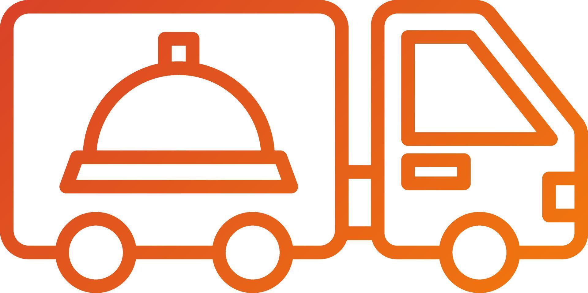 Food Truck Icon Style vector