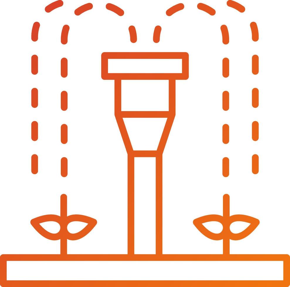 Sprinkler Icon Style vector